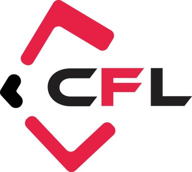 CFL yaratıcı minimalist harf logosu. CFL benzersiz vektör baş harfleri harf logosu tasarımı