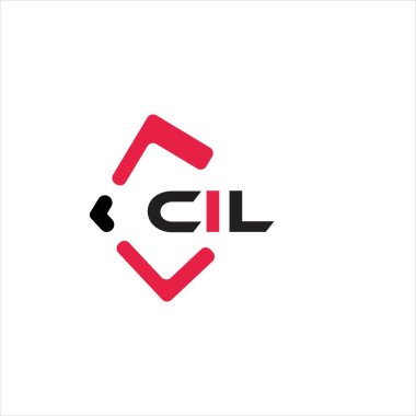 CIL yaratıcı minimalist harf logosu. CIL benzersiz vektör baş harfleri alfabe harf logosu tasarımı