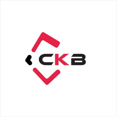 CKB yaratıcı minimalist harf logosu. CKB benzersiz vektör baş harfleri harf logosu tasarımı