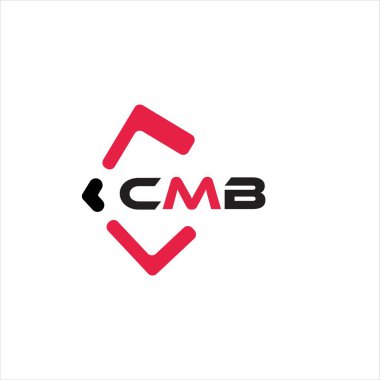 CMB yaratıcı minimalist harf logosu. CMB benzersiz vektör baş harfleri harf logosu tasarımı