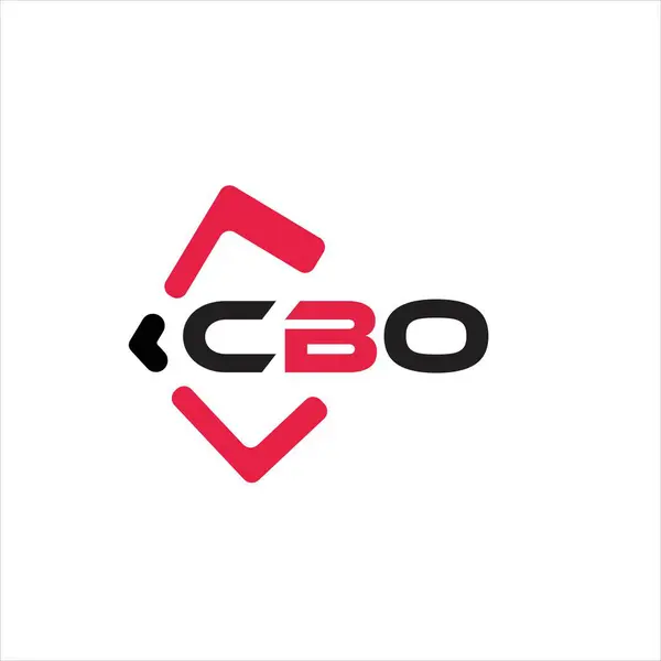 CBO yaratıcı minimalist harf logosu. CBO benzersiz vektör baş harfleri harf logosu tasarımı