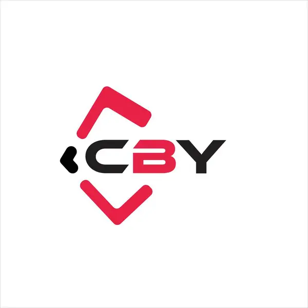 CBY yaratıcı minimalist harf logosu. CBY benzersiz vektör baş harfleri alfabe harfi logo tasarımı
