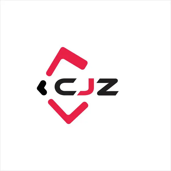 CJZ yaratıcı minimalist harf logosu. CJZ benzersiz vektör baş harfleri harf logosu tasarımı