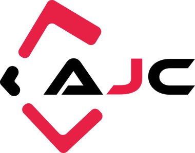 AJC yaratıcı minimalist harf logosu. AJC eşsiz vektör baş harfleri alfabe harfi logosu AJC yaratıcı minimalist harf logosu. AJC benzersiz vektör baş harfleri harf logosu tasarımı