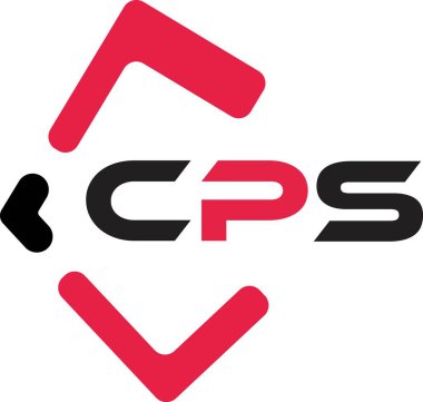 CPS yaratıcı minimalist harf logosu. CPS eşsiz vektör baş harfleri alfabe harf logosu tasarımı