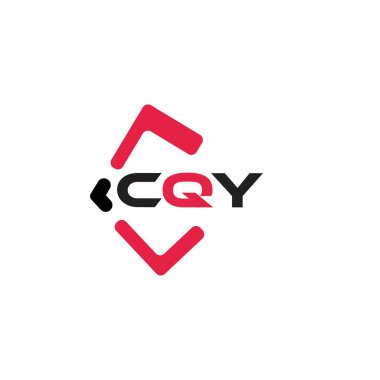 CQY yaratıcı minimalist harf logosu. CQY benzersiz vektör baş harfleri harf logosu tasarımı
