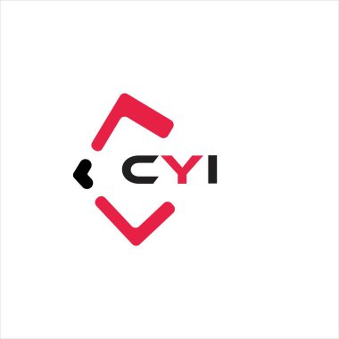 CYI yaratıcı minimalist harf logosu. CYI benzersiz vektör baş harfleri harf logosu tasarımı