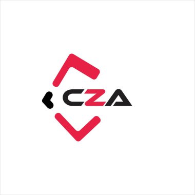 CZA yaratıcı minimalist harf logosu. CZA benzersiz vektör baş harfleri harf logosu tasarımı