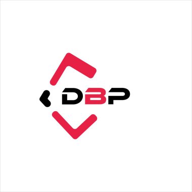 DBP yaratıcı minimalist harf logosu. DBP benzersiz vektör baş harfleri harf logosu tasarımı