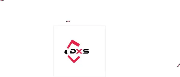 DXS yaratıcı minimalist harf logosu. DXS benzersiz vektör baş harfleri harf logosu tasarımı
