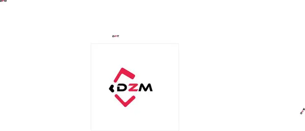 DZM yaratıcı minimalist harf logosu. DZM benzersiz vektör baş harfleri harf logosu tasarımı