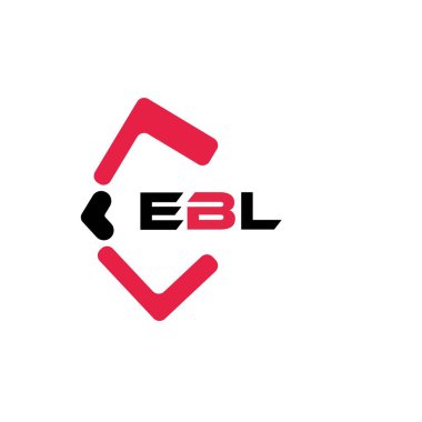 EBL yaratıcı minimalist harf logosu. EBL benzersiz vektör baş harfleri harf logosu tasarımı
