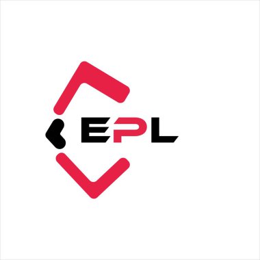 EPL yaratıcı minimalist harf logosu. EPL benzersiz vektör baş harfleri harf logosu tasarımı