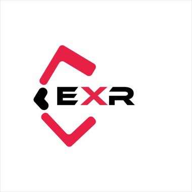 EXR yaratıcı minimalist harf logosu. EXR eşsiz vektör baş harfleri alfabe harfi logosu EXR yaratıcı minimalist harf logosu. EXR benzersiz vektör baş harfleri alfabe harfi logo tasarımı