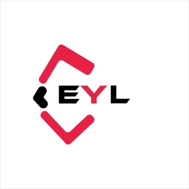 EYL yaratıcı minimalist harf logosu. EYL benzersiz vektör baş harfleri harf logosu tasarımı
