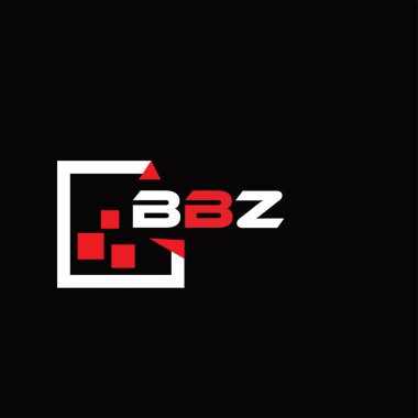 BBZ yaratıcı minimalist harf logosu. BBZ benzersiz vektör baş harfleri harf logosu tasarımı