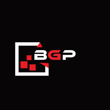 BGP yaratıcı minimalist harf logosu. BGP benzersiz vektör baş harfleri harf logosu tasarımı