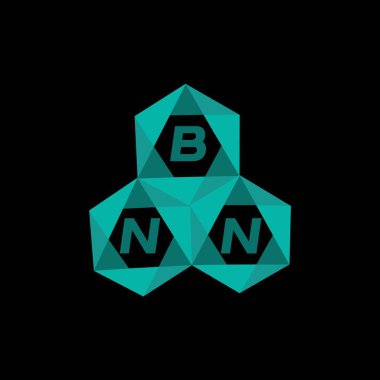 BNN yaratıcı minimalist harf logosu. BNN eşsiz vektör baş harfleri alfabe harfi logo tasarımı