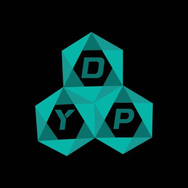 DPY yaratıcı minimalist harf logosu. DPY benzersiz vektör baş harfleri harf logosu tasarımı