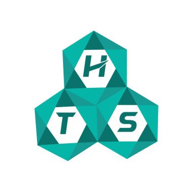 Yaratıcı minimalist harf logosu. HTS eşsiz vektör baş harfleri alfabe harfi logosu HTS yaratıcı minimalist harf logosu. HTS benzersiz vektör baş harfleri alfabe harfi logo tasarımı