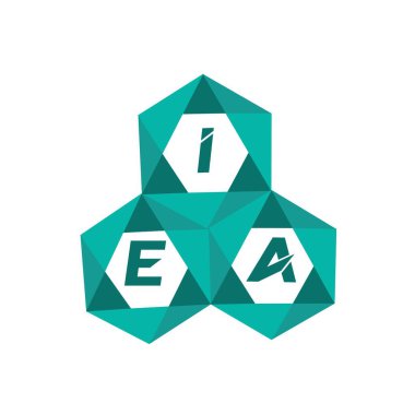 Yaratıcı minimalist harf logosu. IEA eşsiz vektör baş harfleri alfabe harfi logosu. Yaratıcı minimalist harf logosu. IEA eşsiz vektör baş harfleri alfabe harfi logosu. Yaratıcı minimalist harf logosu. IEA benzersiz vektör baş harfleri alph