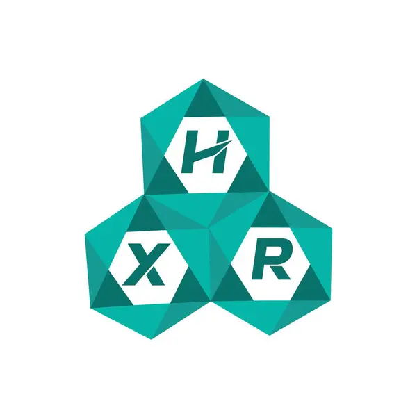 IXR yaratıcı minimalist harf logosu. IXR benzersiz vektör baş harfleri harf logosu tasarımı