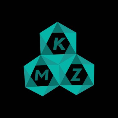 KMZ yaratıcı minimalist harf logosu. KMZ eşsiz vektör baş harfleri alfabe harfi logosu KMZ yaratıcı minimalist harf logosu. KMZ benzersiz vektör baş harfleri harf logosu tasarımı