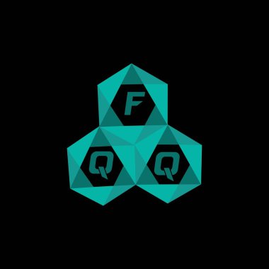 FQQ yaratıcı minimalist harf logosu. FQQ eşsiz vektör baş harfleri alfabe harfi logosu. Yaratıcı minimalist harf logosu. FQQ eşsiz vektör baş harfleri alfabe harfi logosu. Yaratıcı minimalist harf logosu. FQQ benzersiz vektör baş harfleri alph