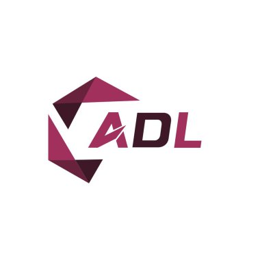 ADL yaratıcı minimalist harf logosu. ADL eşsiz vektör baş harfleri alfabe harf logosu tasarımı