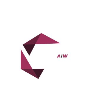 AIV yaratıcı minimalist harf logosu. AIV eşsiz vektör baş harfleri alfabe harf logosu tasarımı