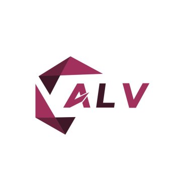 ALV yaratıcı minimalist harf logosu. ALV eşsiz vektör baş harfleri alfabe harfi logosu ALV yaratıcı minimalist harf logosu. ALV benzersiz vektör baş harfleri alfabe harfi logo tasarımı