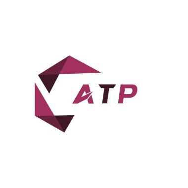 ATP yaratıcı minimalist harf logosu. ATP eşsiz vektör baş harfleri alfabe harfi logosu ATP yaratıcı minimalist harf logosu. ATP benzersiz vektör baş harfleri alfabe harfi logo tasarımı