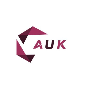 AUK yaratıcı minimalist harf logosu. AUK eşsiz vektör baş harfleri alfabe harfi logosu AUK yaratıcı minimalist harf logosu. AUK benzersiz vektör baş harfleri harf logosu tasarımı