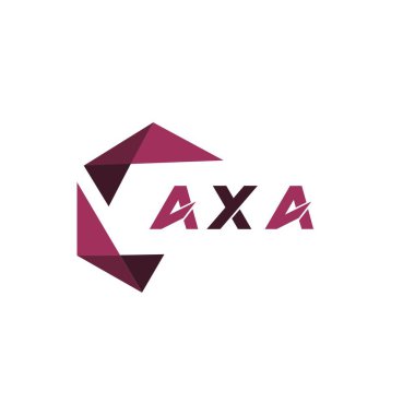 AXA yaratıcı minimalist harf logosu. AXA eşsiz vektör baş harfleri alfabe harfi logosu AXA yaratıcı minimalist harf logosu. AXA benzersiz vektör baş harfleri harf logosu tasarımı