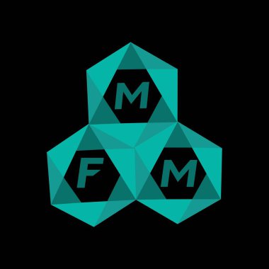 MFM yaratıcı minimalist harf logosu. MFM eşsiz vektör baş harfleri alfabe harfi logosu MFM yaratıcı minimalist harf logosu. MFM eşsiz vektör baş harfleri alfabe harfi logo tasarımı