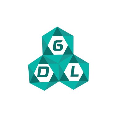 GDL yaratıcı minimalist harf logosu. GDL benzersiz vektör baş harfleri harf logosu tasarımı