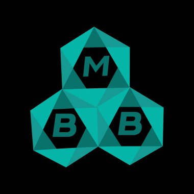 MBC yaratıcı minimalist harf logosu. MBC eşsiz vektör baş harfleri alfabe harf logosu tasarımı