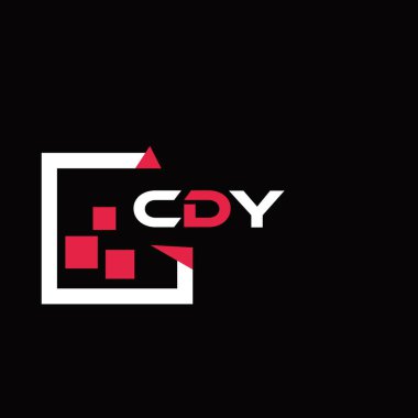 CDY yaratıcı minimalist harf logosu. CDY benzersiz vektör baş harfleri harf logosu tasarımı