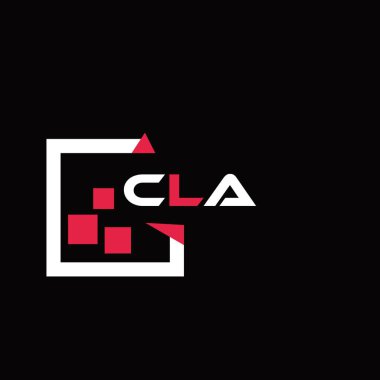 CLA yaratıcı minimalist harf logosu. CLA benzersiz vektör baş harfleri alfabe harf logosu tasarımı
