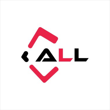 Yaratıcı minimalist harf logosu. Tüm eşsiz vektör baş harfleri alfabe harf logosu tasarımı