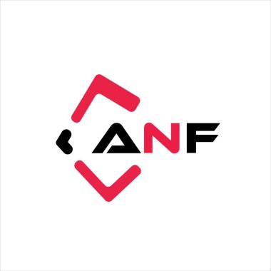 PrintALF yaratıcı minimalist harf logosu. ALF benzersiz vektör baş harfleri alfabe harfi logo tasarımı