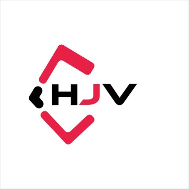 HJV yaratıcı minimalist harf logosu. HJV benzersiz vektör baş harfleri alfabe harfi logosu HJV yaratıcı minimalist harf logosu. HJV benzersiz vektör baş harfleri harf logosu tasarımı