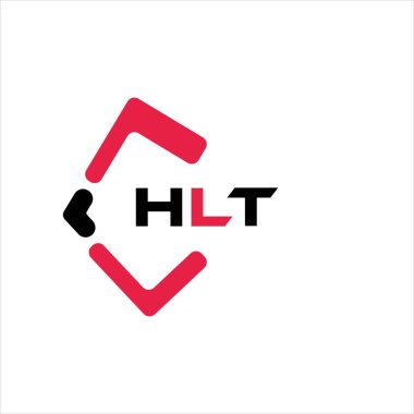 HLT yaratıcı minimalist harf logosu. HLT benzersiz vektör baş harfleri harf logosu tasarımı