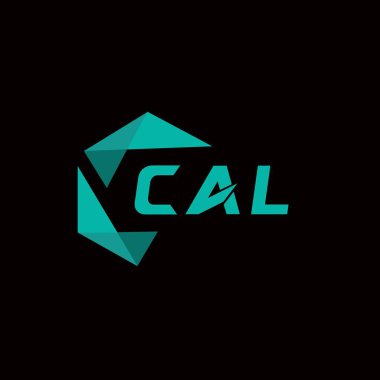CAL yaratıcı minimalist harf logosu. CAL eşsiz vektör baş harfleri alfabe harfi logosu. Yaratıcı minimalist harf logosu. CAL benzersiz vektör baş harfleri alfabe harfi logo tasarımı