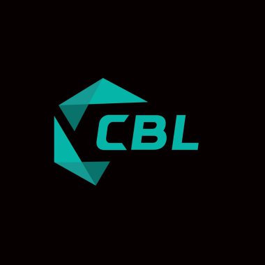 CBL yaratıcı minimalist harf logosu. CBL benzersiz vektör baş harfleri harf logosu tasarımı