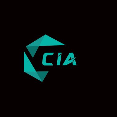 CIA 'in yaratıcı minimalist harf logosu. CIA eşsiz vektör baş harfleri alfabe harf logosu tasarımı