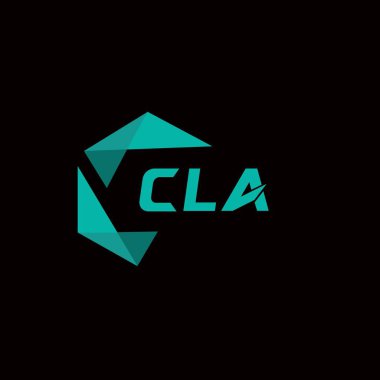 CLA yaratıcı minimalist harf logosu. CLA benzersiz vektör baş harfleri alfabe harf logosu tasarımı