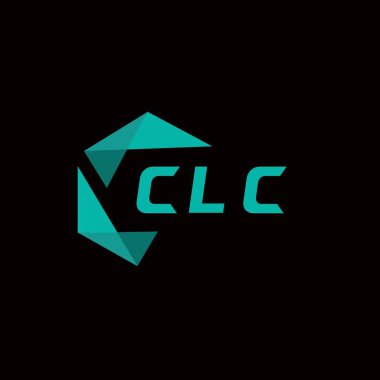 CLC yaratıcı minimalist harf logosu. CLC benzersiz vektör baş harfleri harf logosu tasarımı