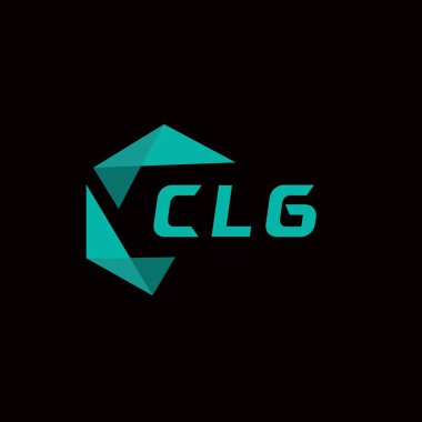 CLG yaratıcı minimalist harf logosu. CLG benzersiz vektör baş harfleri harf logosu tasarımı