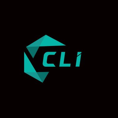 CLI yaratıcı minimalist harf logosu. CLI eşsiz vektör baş harfleri alfabe harfi logosu CLI yaratıcı minimalist harf logosu. CLI benzersiz vektör baş harfleri harf logosu tasarımı